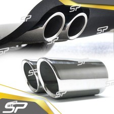 Chrom Auspuffblenden