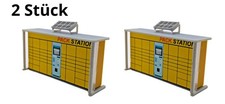2x Packstation  mit Solarmodul