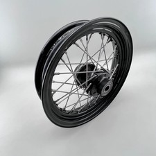 Harley Davidson Touring Softail Dyna XL Speichenfelge Felge 16x3.00 Schwarz