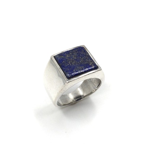 925 silber ring lapislazuli - 925,