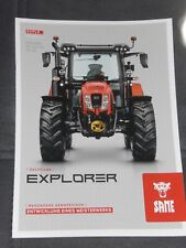SAME EXPLORER STAGE V Traktoren Prospekt von 05/2021 ( SLH 192 )