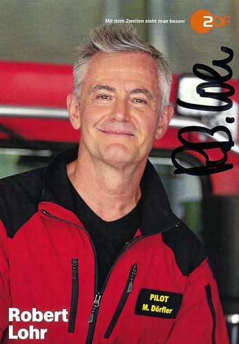 Robert lohr autogrammkarte - robert,