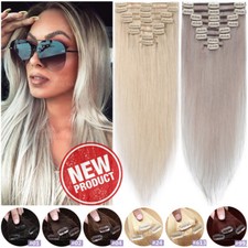 DICK 8 Tressen Clip In Remy