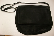 PICARD Echtleder Umhängetasche Messengerbag Handtasche vintage Nappa schwarz