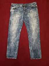  REPLAY Damen Jeans Hose PILAR Boyfriend Stretch blue used  getragen Gr. 31