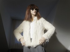 Kaninchenfelljacke aus weichem