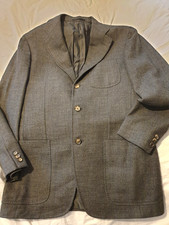 Loro Piana Herren Sakko Grau