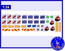 Lkw truck aufkleber - aufkleber-set, decals