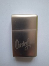 Chesterfield Gasfeuerzeug - nachfüllbar Silber Metall Silber