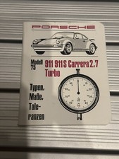 ORIGINAL PORSCHE 911 911S 2.7