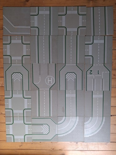 Konvolut lego straßenplatten - lego,