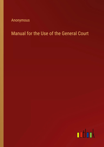 Manual for the use - the,