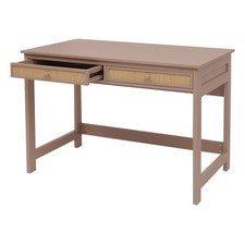 B-Ware Schreibtisch MCW-O36, Bürotisch, Schublade 78x110x60cm Holz, helltaupe