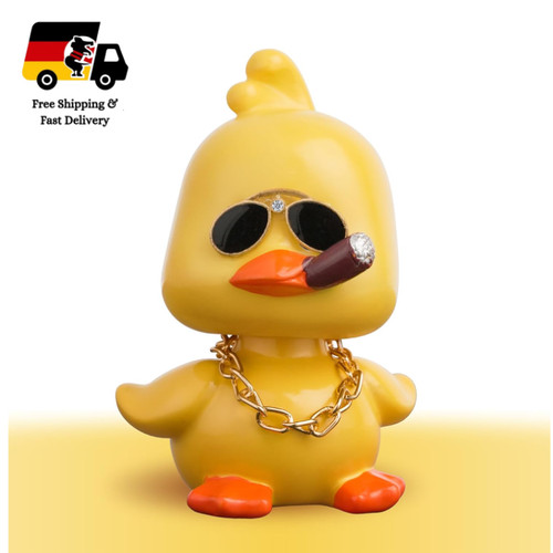 Wackelkopf auto deko - wackelkopf, gelbe
