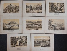 Lithographien sächsische - lithographien,