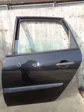 Renault Scenic 2 JM Tür hinten links NV676 schwarz Pearlescent Black