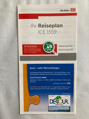 Ihr reiseplaner ice 1559 - ihr,