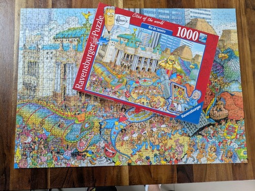 1000 teile puzzle cities - 1000,