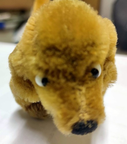 Altes steifftier mit knopf - steifftier,