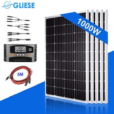 1000 Watt Solar Set Solarmodul 200W 12V Solarpanel Solaranlage Wohnmobil Camping