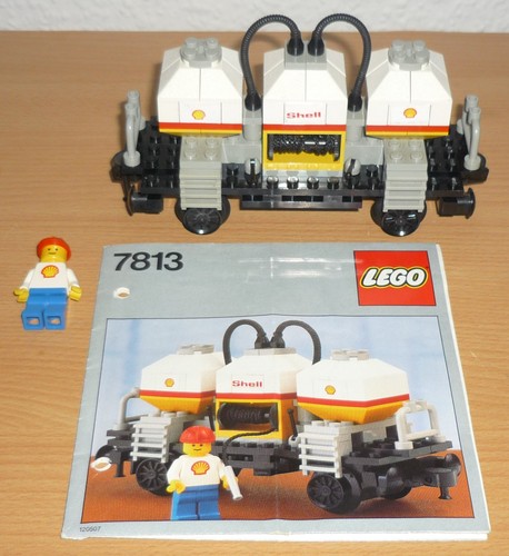 Lego eisenbahn 7813 shell - eisenbahn,