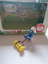 Schlümpfe Schlumpf - Superschlumpf mit Rasenmäher