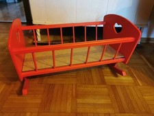 Holz Puppenwiege