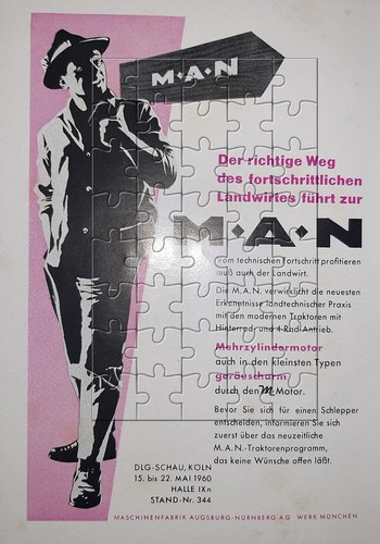Werbeanzeige 1961 man - werbeanzeige,