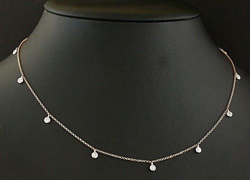 Diamantcollier diamanten - ,