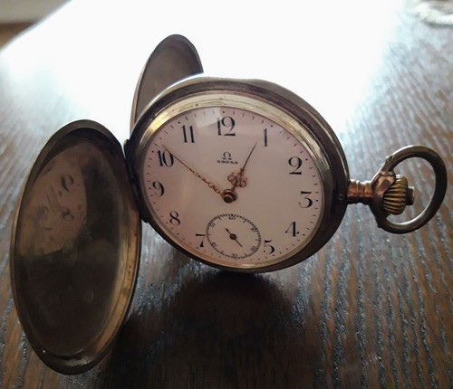 Taschenuhr omega silber - silber, um