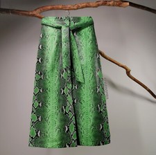 ZARA ROCK MIDIROCK LEDERROCK