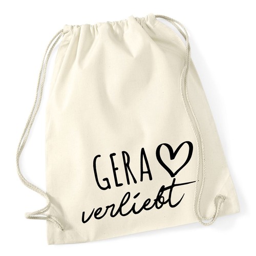 Turnbeutel gera verliebt - turnbeutel,