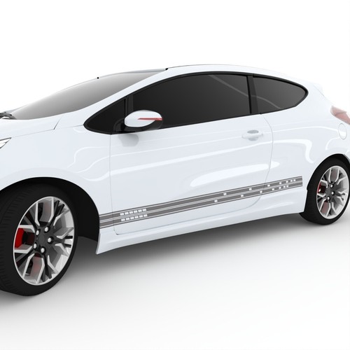 Auto seitenstreifen motorsport - seitenstreifen,