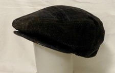 Mütze Cap Schiebermütze Flatcap Gr. 55 Tartan Vintage