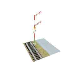 Spur TT Formsignal Hauptsignal Hp0-2 mit Vorsignal Signal Dummy