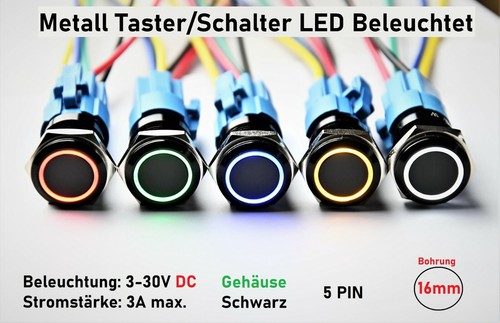 Metall drucktaster - metall,