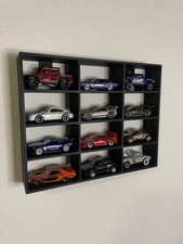 Wandregal für 12 Modellautos – Display für Hot Wheels / Matchbox 1:64
