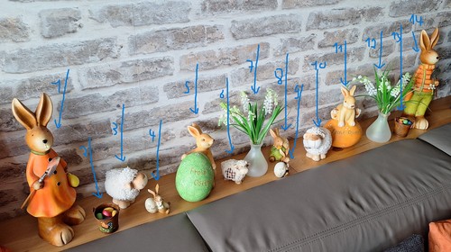 Osterhasen samlung - osterhasen,