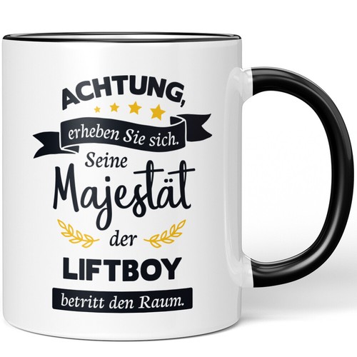 Achtung erheben sie - sie, sich