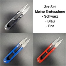 3 x Ernteschere Knipser
