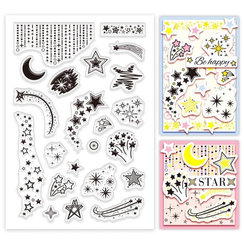 Transparente stempel mit - stempel,