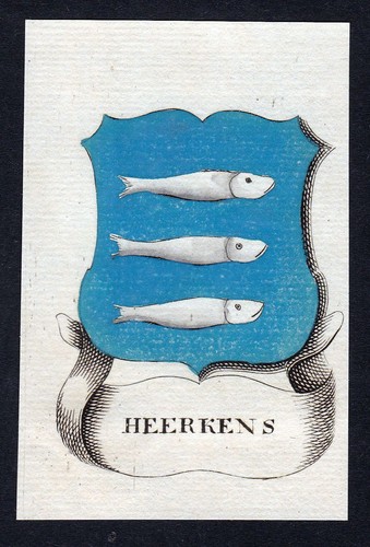 1800 heerkens wappen adel - 1800, coat
