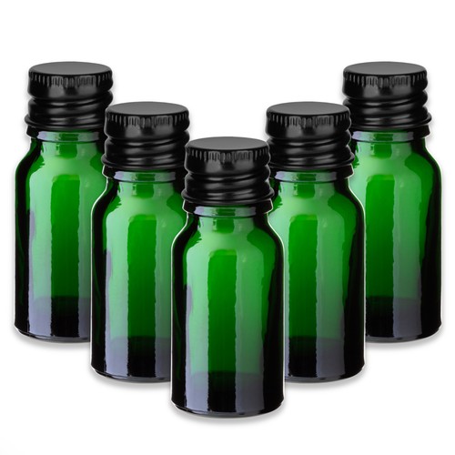 Grüne glasflasche ml - grüne, 10