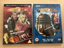 DVD Doctor Who Series 1 Episodes 1&2 + Volume 2 AOL-WWT-DALEK English Konvolut