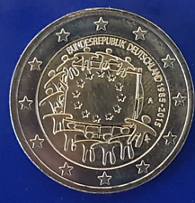 2 Euro 2015 Deutschland   30 Jahre EU Flagge   neu.