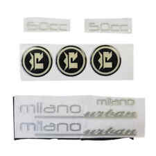 Aufkleber Sticker Dekor Schriftzug Logo Rex Milano Urban 50 Seitenverkleidung