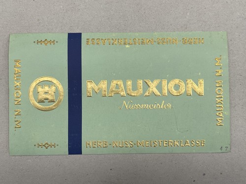 Mauxion schokolade papier - schokolade,