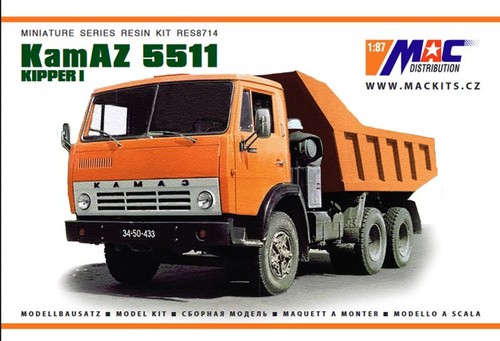 Mac 8714 kamaz - 8714, kipper