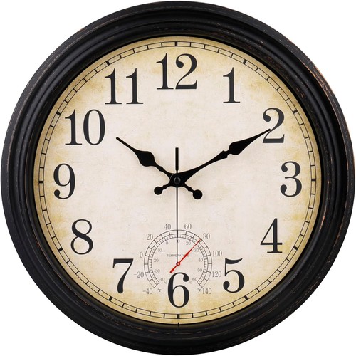 Wanduhr mit temperaturanzeige - wanduhr,