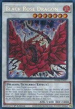 YuGiOh Black Rose Dragon (V.3) RA04-FR057 Secret Rare Französisch Neu 1st